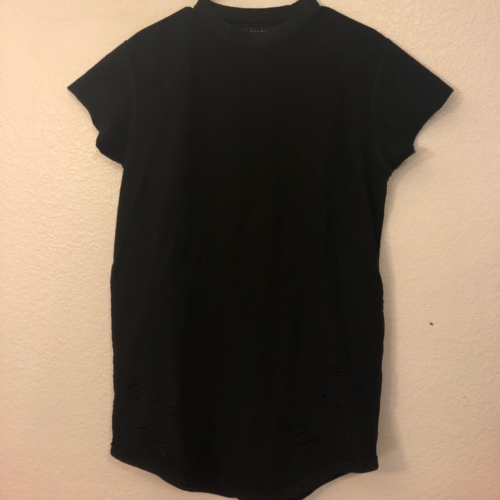 Distressed civil regime tee shirt